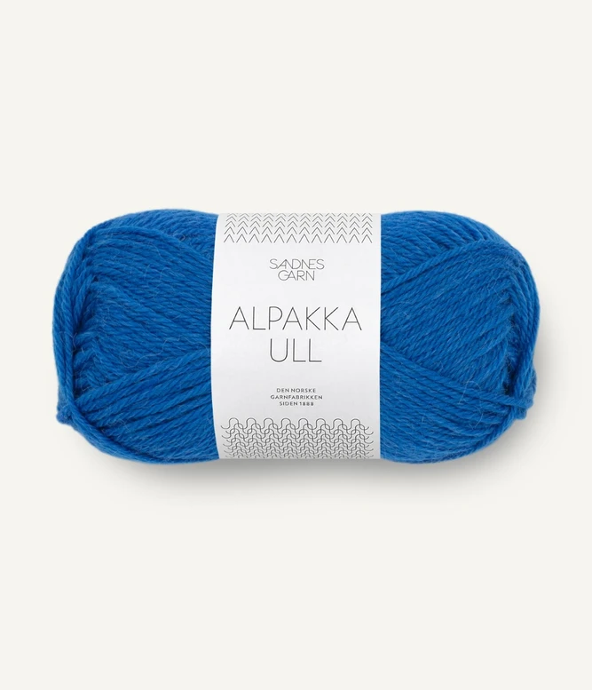 Alpakka Ull,6046 Sininen POISTUVA VÄRI